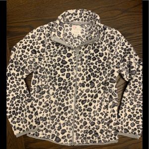 Children’s Place leopard fleece 7-8
